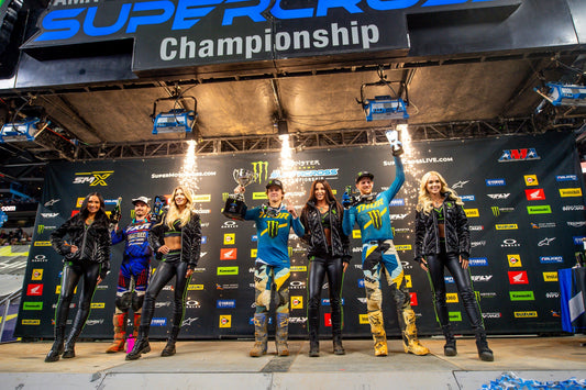 Deegan Heads All-Yamaha 250 Podium in Arlington