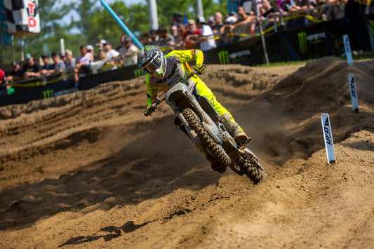Tomac Finishes Third in Southwick Return
