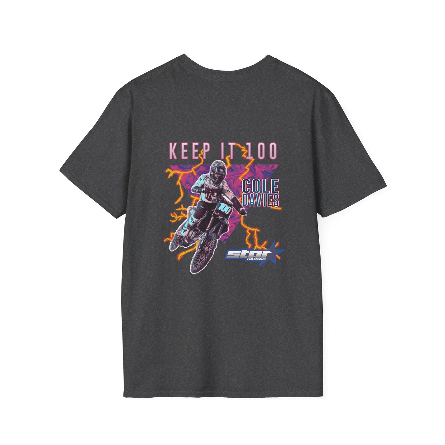 Cole Davies "Keep it 100" Pocket Tshirt