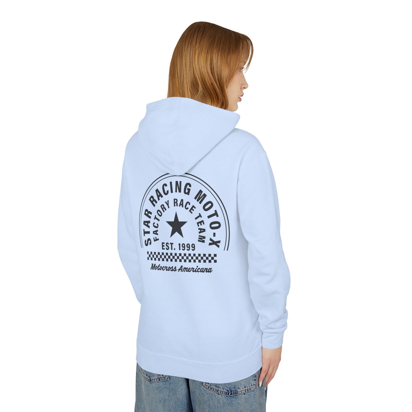 Moto Americana Unisex Lightweight Hooded Sweatshirt