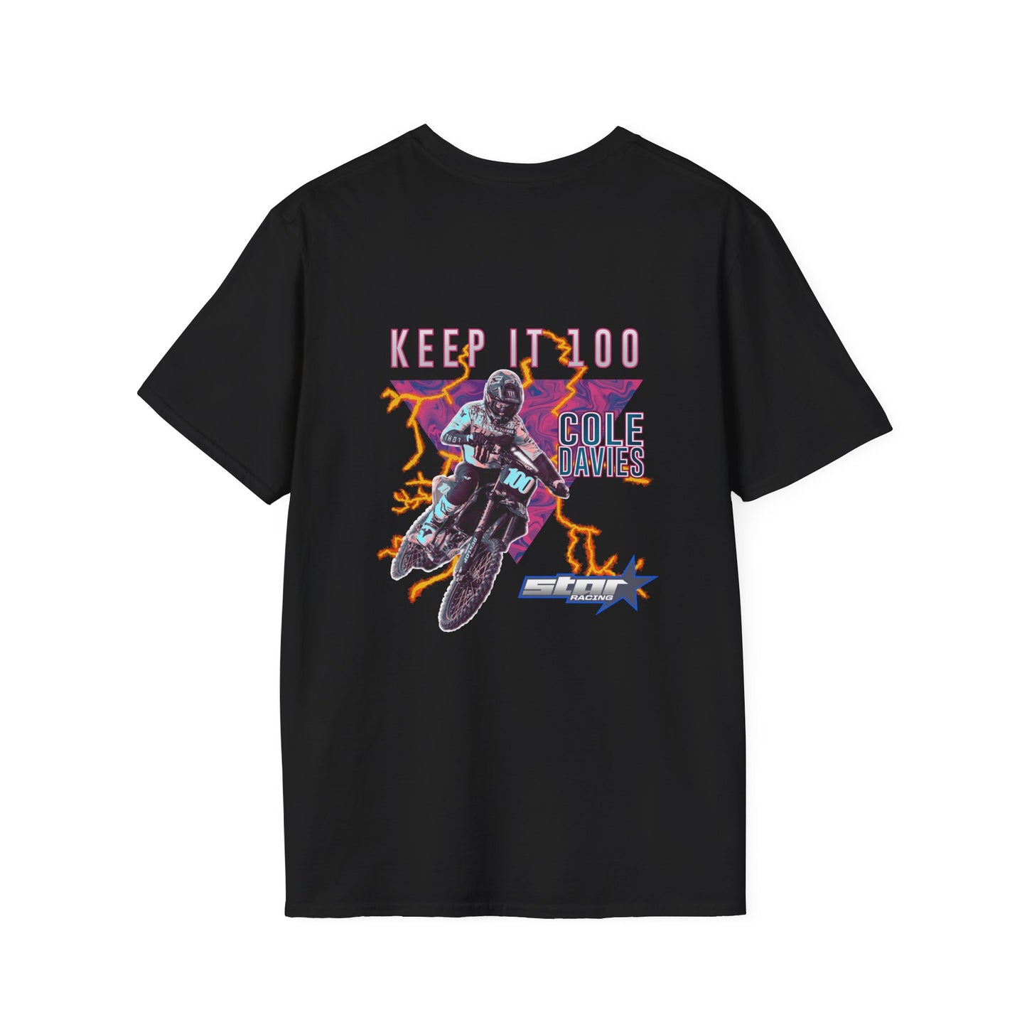 Cole Davies "Keep it 100" Pocket Tshirt