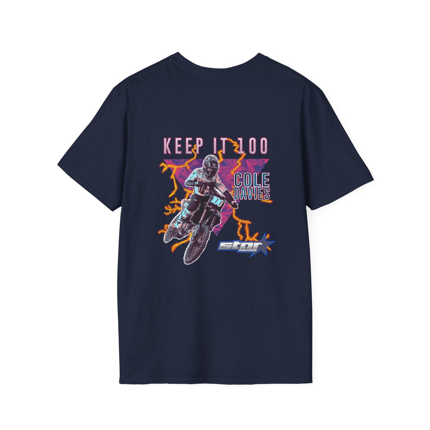 Cole Davies "Keep it 100" Pocket Tshirt
