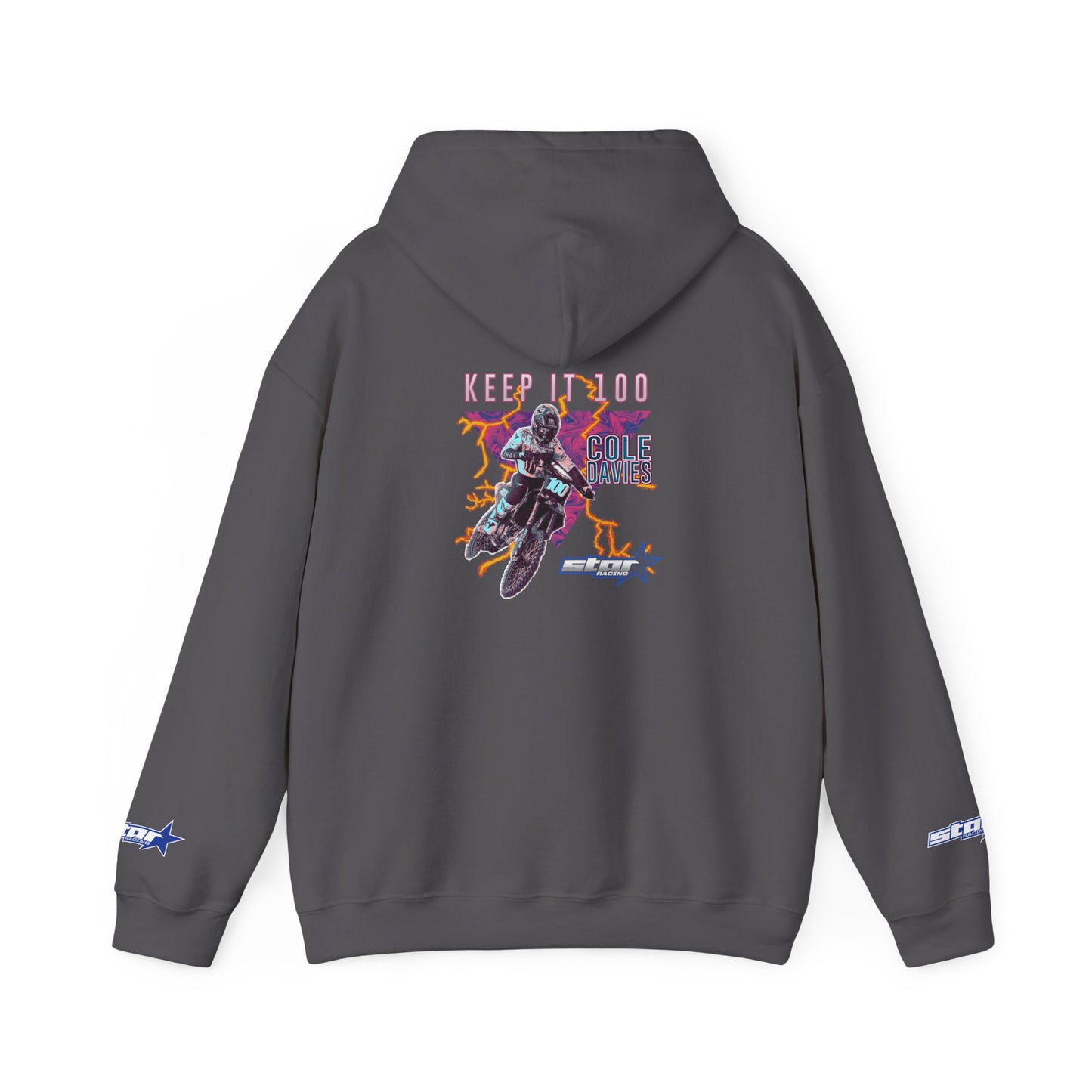 Cole Davies "Keep it 100" Heavy Blend™ Hooded Sweatshirt