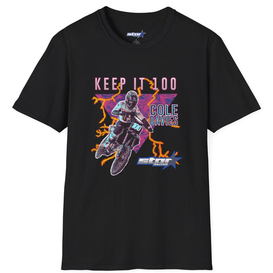 Cole Davies "Keep it 100" Tshirt