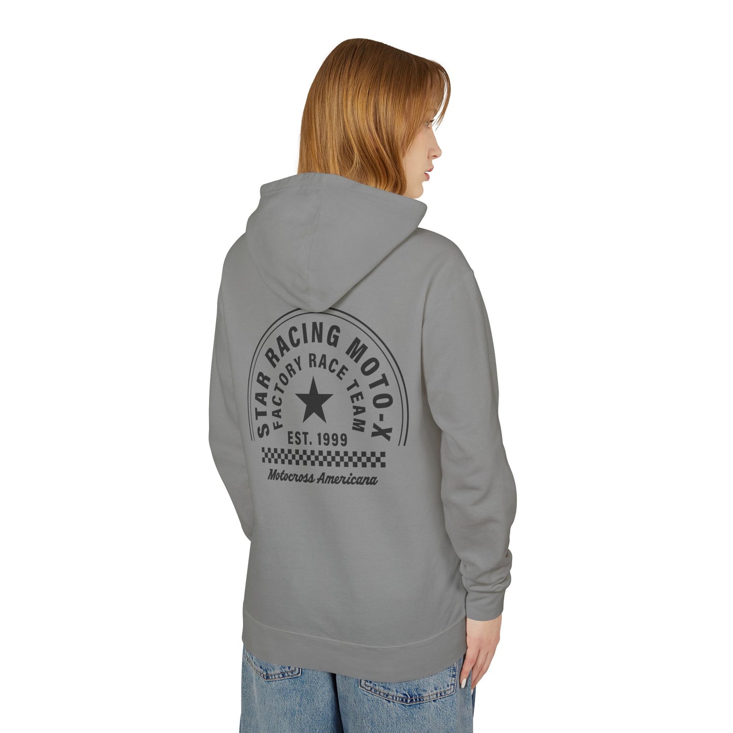 Moto Americana Unisex Lightweight Hooded Sweatshirt