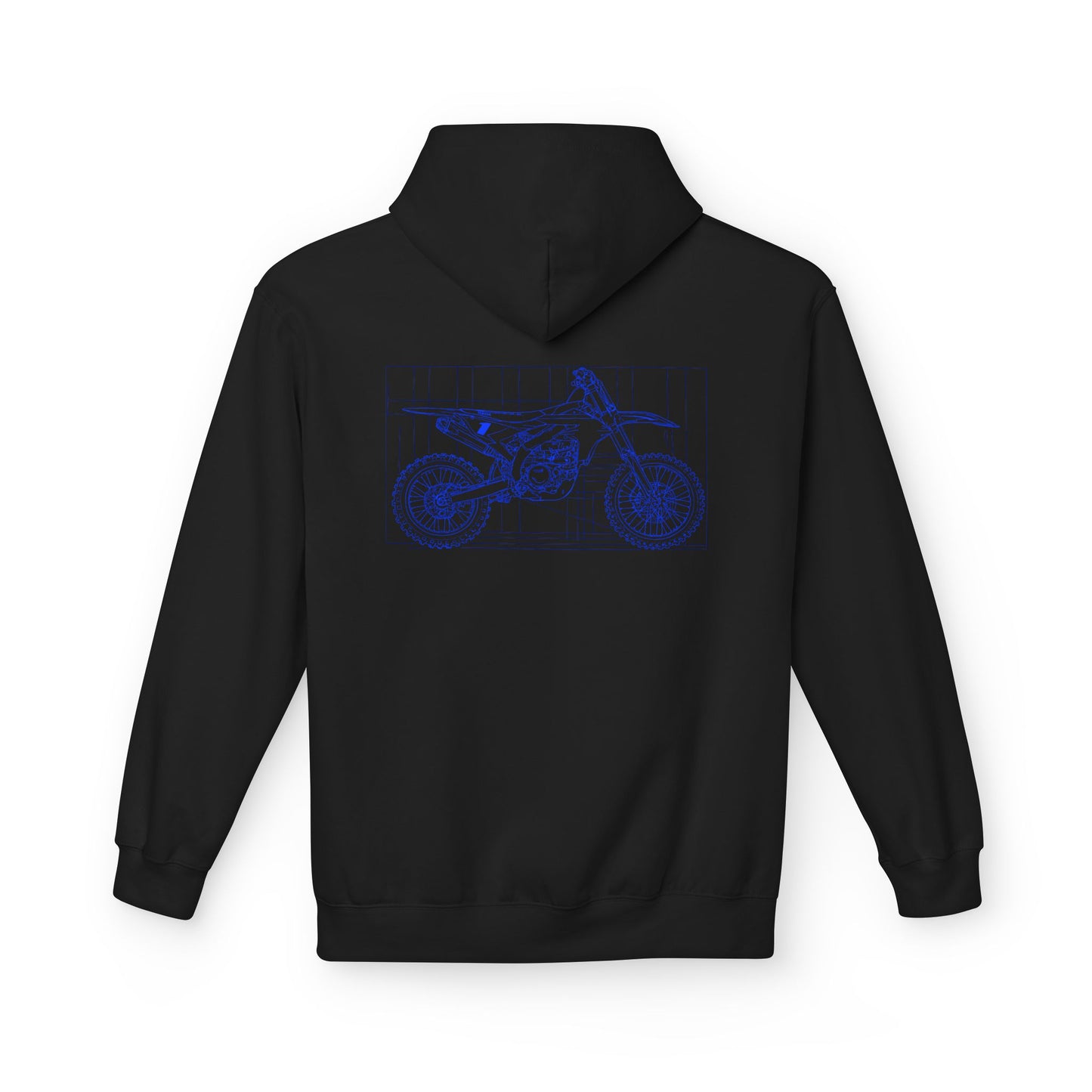 Blueprint-Unisex Midweight Softstyle Fleece Hoodie