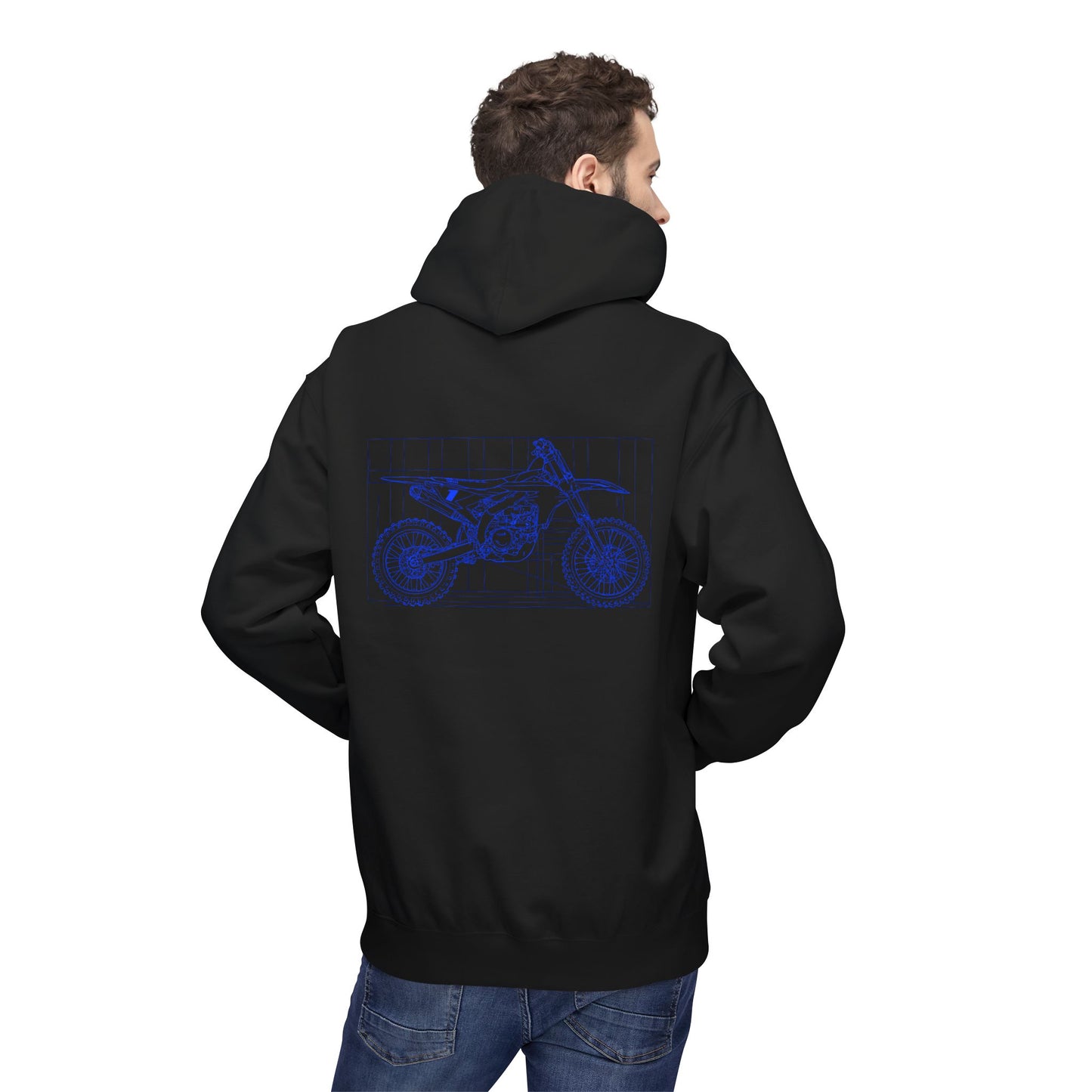 Blueprint-Unisex Midweight Softstyle Fleece Hoodie