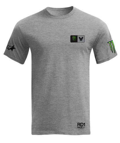 Monster Thrive Tee - Heather Gray