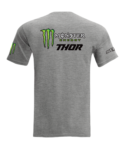 Monster Thrive Tee - Heather Gray