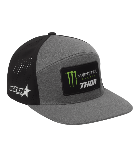 Monster Thrive - Gray\Black SnapBack