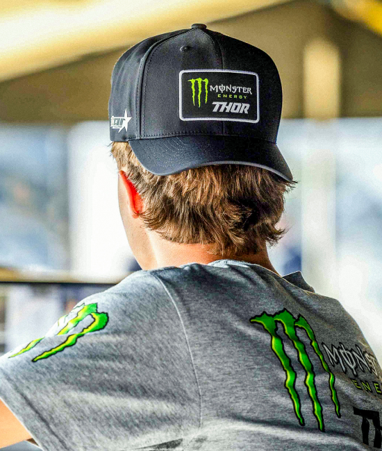 Monster Thrive - Black SnapBack