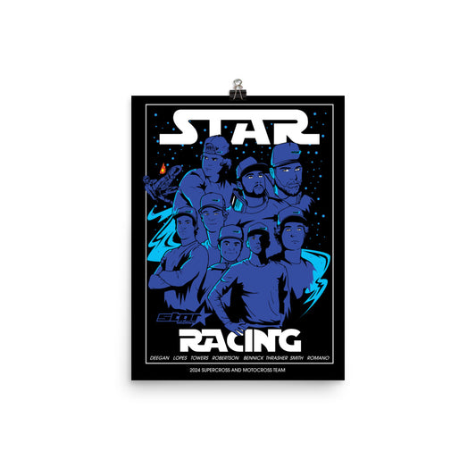 Star Racing x Bee G Starwars Poster