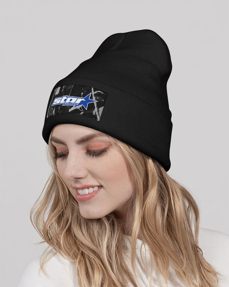 Star Solid Knit Beanie